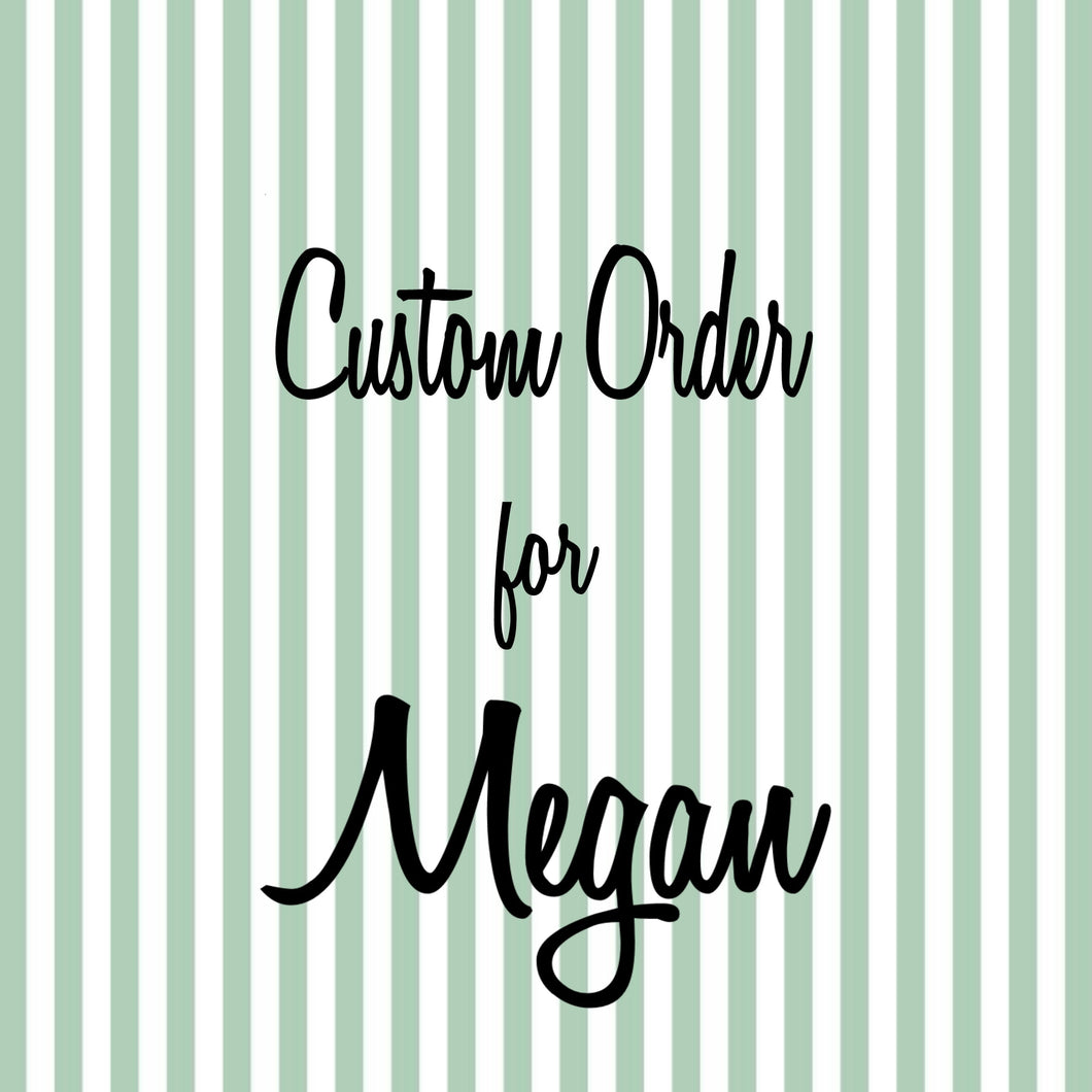 Custom Women's Top Order for Megan 11